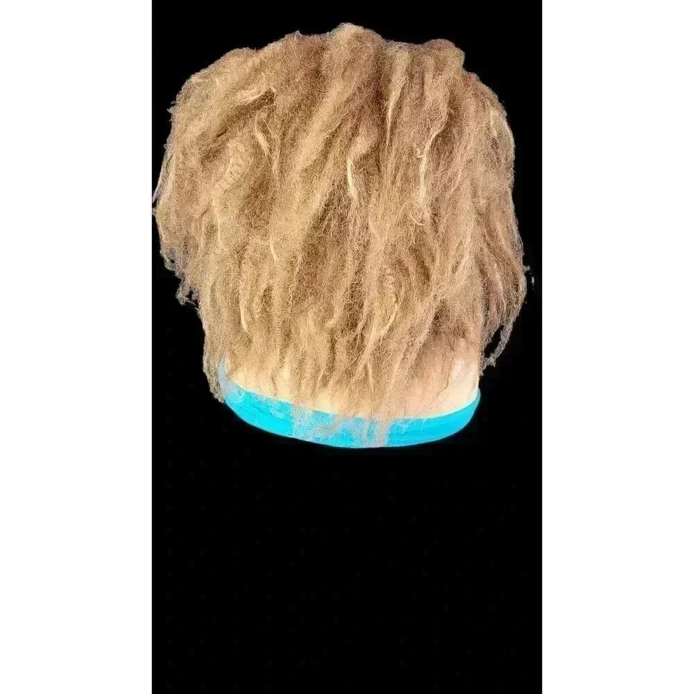 braided wigs, 100% handmade, chic short afro style, gorgeous, vibrant colors NWT - Picture 6 of 15